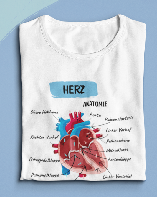 Herz Anatomie Frauen T-Shirt